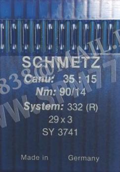 332 (R) Иглы 29х3/ SY3741 /0634-02 № 90/14 SCHMETZ(Германия)