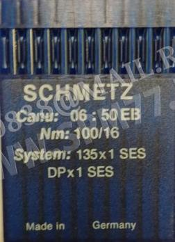 135X1 SES Иглы № 100/16  DPX1, 354, 1673 GROZ-BECKERT (Made in Germany)